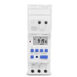 Sinometer TM919A Timer Switch | 16A, 3500W | Weekly Programmable for Streetlights, Automation, Lights | DIN Rail Mount - photo 6