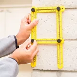 Angle-izer Template Tool - Mark & Cut Tile, Brick, Wood | ABS Material for DIY Projects - photo 4