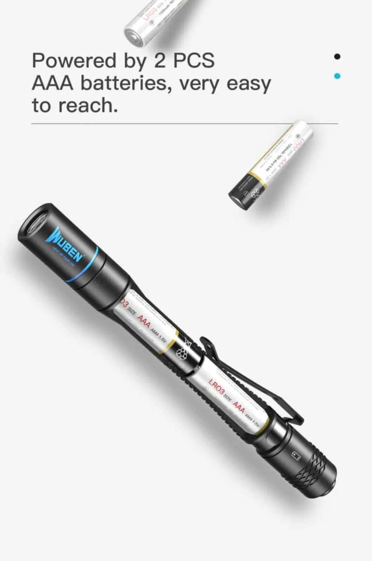 WUBEN E19 medical penlight for clinical exams