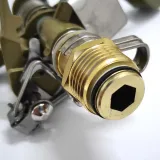 Brass Impact Sprinkler Head | 1/2" Heavy Duty Orbit Sprinkler | 0-360° Adjustable Lawn Watering | Yard, Grass & Garden Irrigation - photo 6