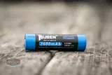 WUBEN 18650 Battery, 2600mAh, Protected Button Top - photo 4