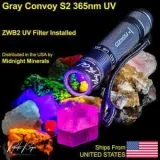 Convoy S2+ 365nm UV Flashlight | Pet Urine Detector, Forensics, Scorpion Finder, Currency | Aluminium Alloy in Kenya
