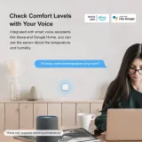 SONOFF SNZB-02 Zigbee Temp & Humidity Sensor | Real-time Room Climate Monitoring | Works with Alexa & Google Home - photo 5