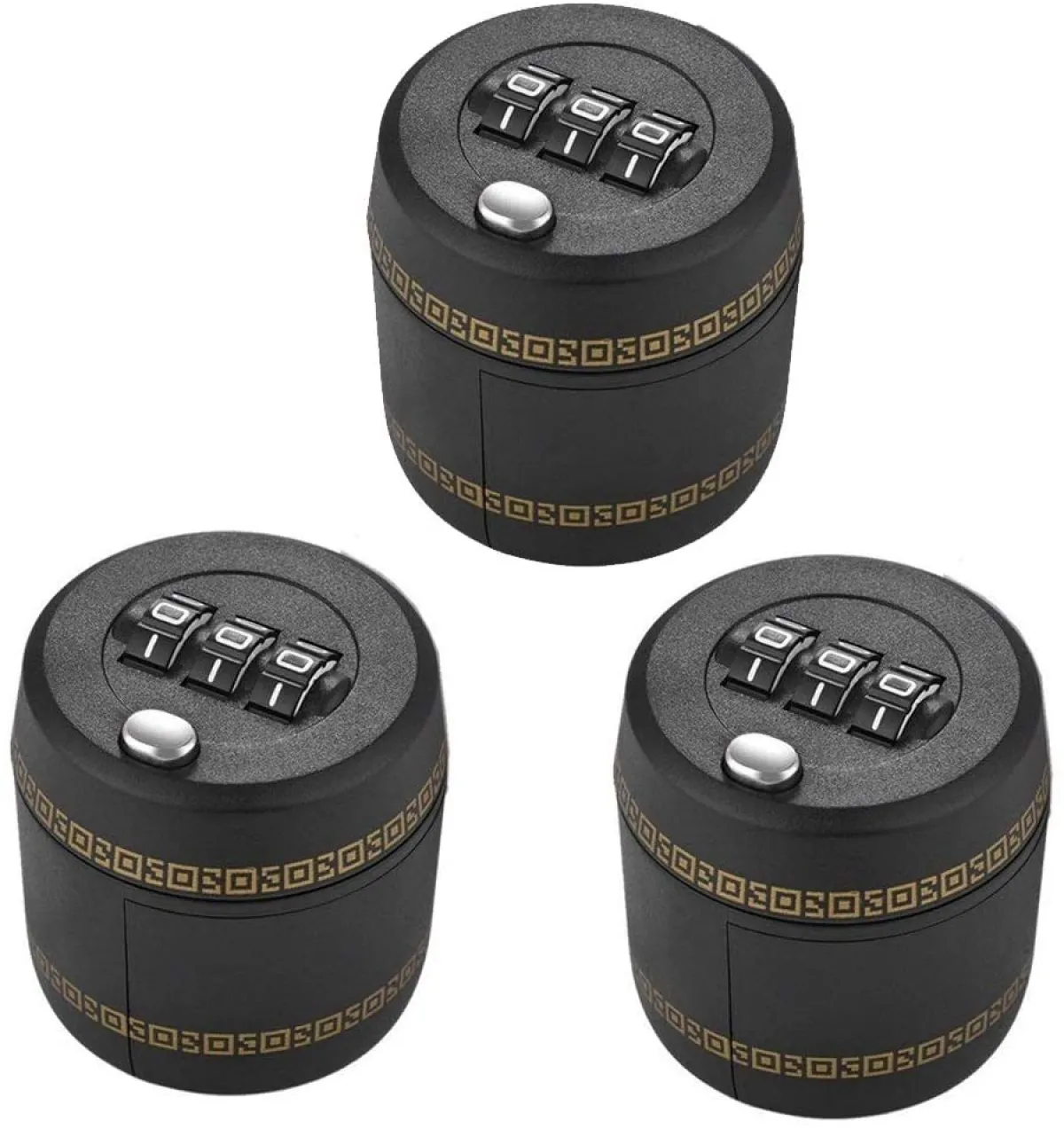Wine Bottle Lock - 3-Digit Combo Security | ABS Plastic | Bars, Homes, Restaurants | Tamper-Resistant & Resettable Code
