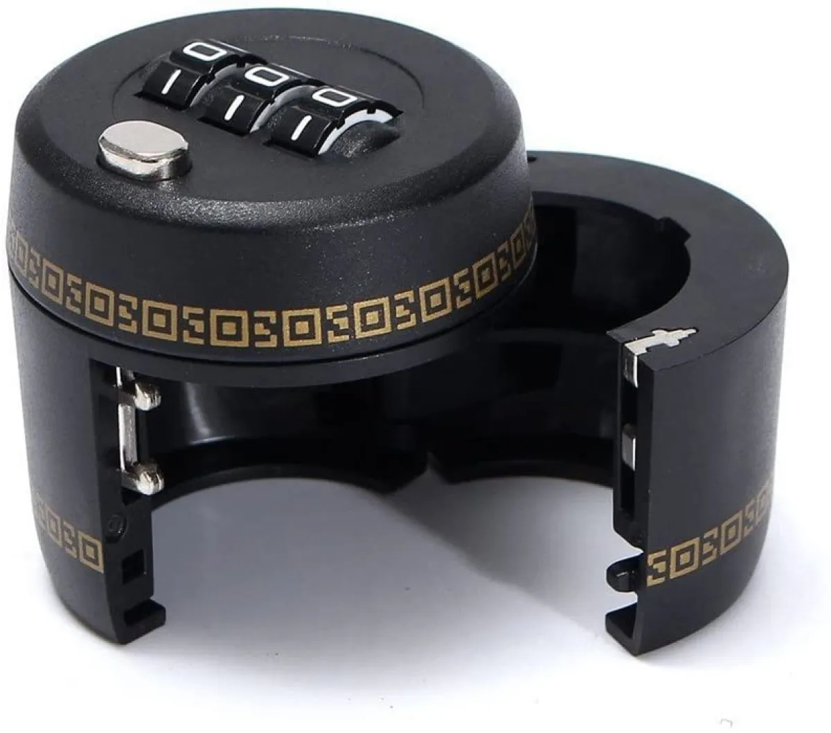 Wine Bottle Lock - 3-Digit Combo Security | ABS Plastic | Bars, Homes, Restaurants | Tamper-Resistant & Resettable Code
