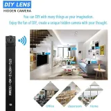 Mini Pinhole Wi-Fi Security Camera 1080p HD with Audio | 128GB Support | 12Hr Battery Backup | Compact Indoor Home Monitor - photo 4