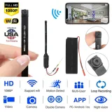 Mini Pinhole Wi-Fi Security Camera 1080p HD with Audio | 128GB Support | 12Hr Battery Backup | Compact Indoor Home Monitor - photo 2