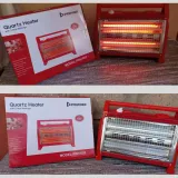 PREMIER 1600W Quartz Heater - Instant Warmth, Humidifier & Silent Fan | 800/1600W Settings, Portable | Prevents Dry Air in Kenya