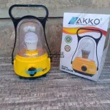 AKKO HK-260B Rechargeable Lamp - 24Hr Runtime | Homes, Load-shedding, Camping | LED Light Shade, Overcharge Protection in Kenya