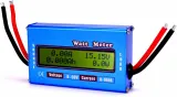 DC 0-60V 100A Battery Analyzer: Volt & Watt Meter for Solar, RC Hobby, RV Systems & More | Precision Aluminum Resistor, LCD Screen - photo 6