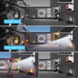 4G Solar Camera DUAL Lens - 4MP CCTV, V380 Pro App, Outdoor Security, SIM Slot, Night Vision - photo 9
