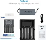 XTAR VC4SL Charger: 4-Bay USB-C Fast 3A Charger for 18650, 21700, AA, AAA & More | LCD, Capacity Test | Flashlights, Vaping, DIY - photo 7
