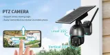 UBOX 4G Solar Camera | PTZ 1080p SIM | Outdoor Farm & Garden Security | Dual Alarm, 2-Way Audio, IP65 - photo 6