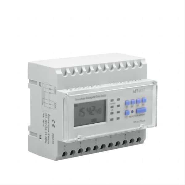 ManHua MT317 3-Phase Timer | 16A 380VAC DIN Rail | Automate School Bells, Lights, Factory | Weekly Programming in Kenya