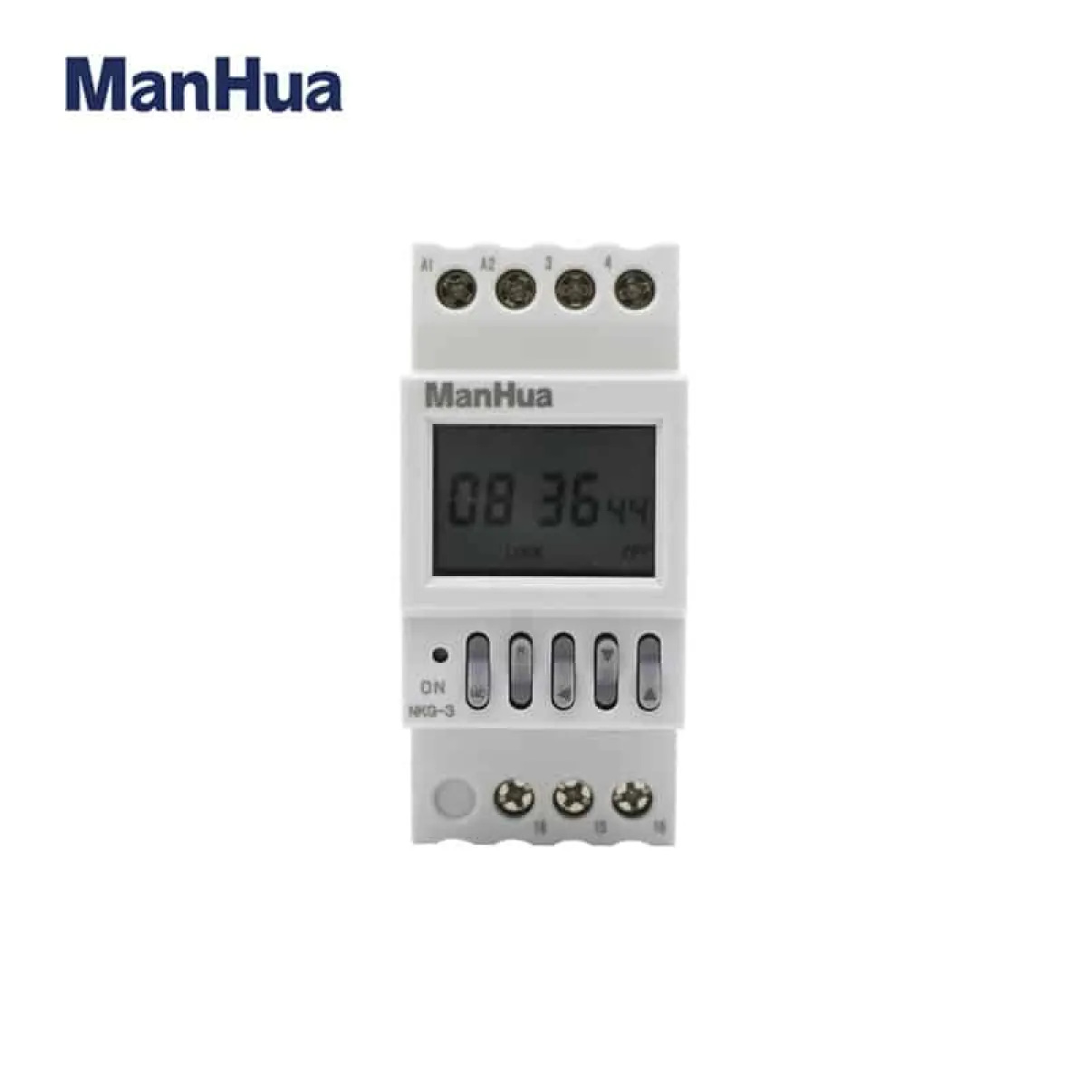 ManHua NKG-3 Random Timer Switch, AC 220V 16A DIN Rail