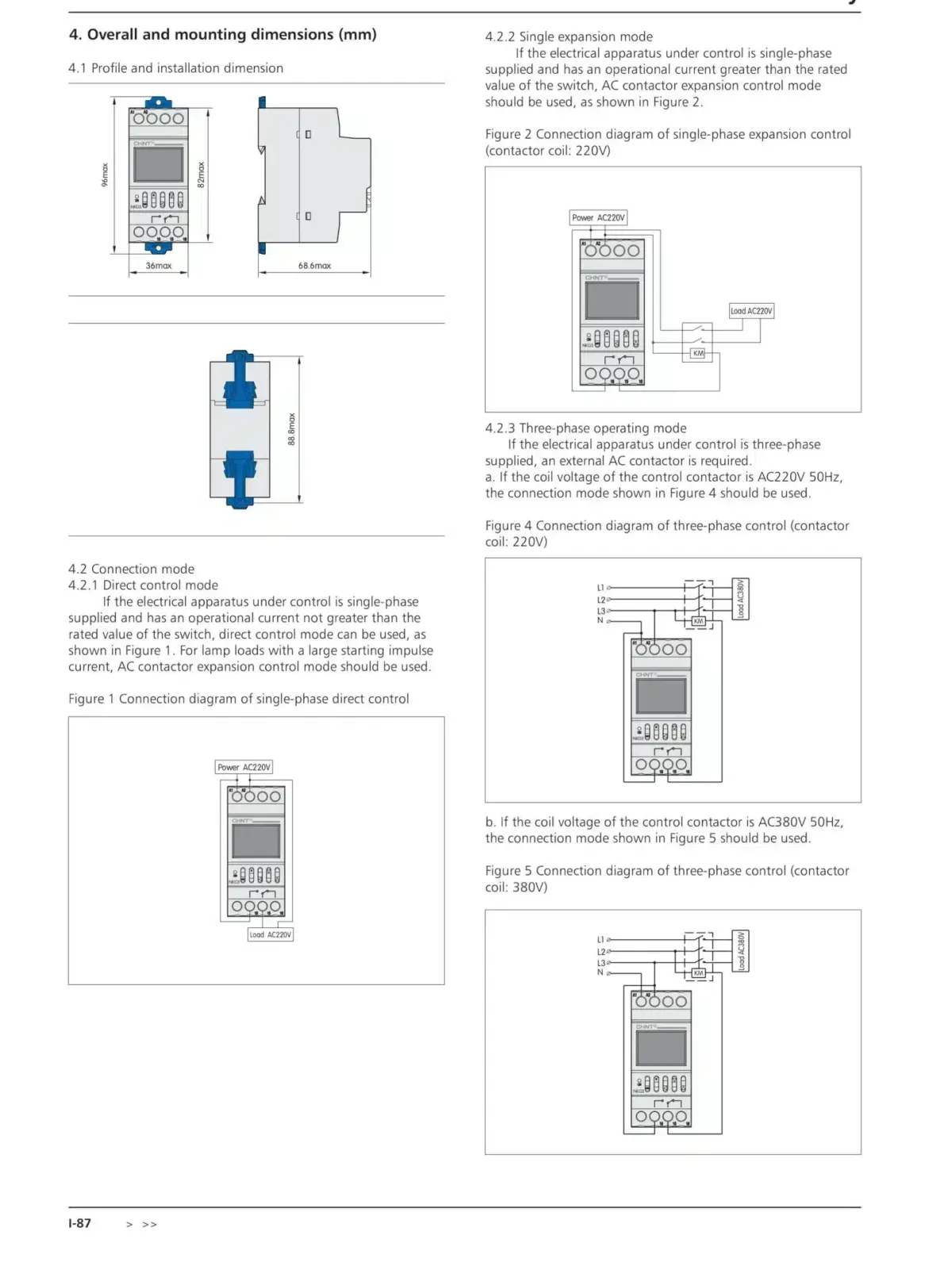 ManHua NKG-3 Random Timer Switch, AC 220V 16A DIN Rail