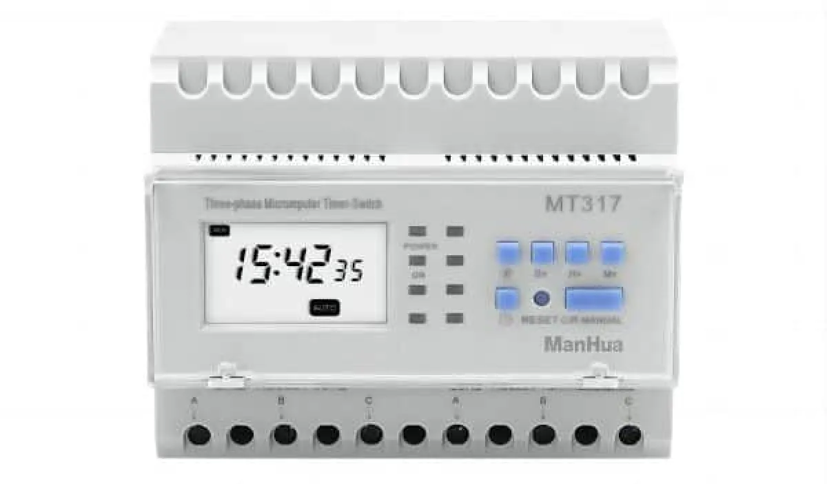 ManHua MT317 3-Phase Digital Timer Switch