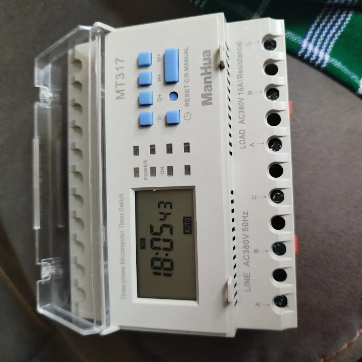 ManHua MT317 3-Phase Timer Switch, 16A 380VAC in Kenya