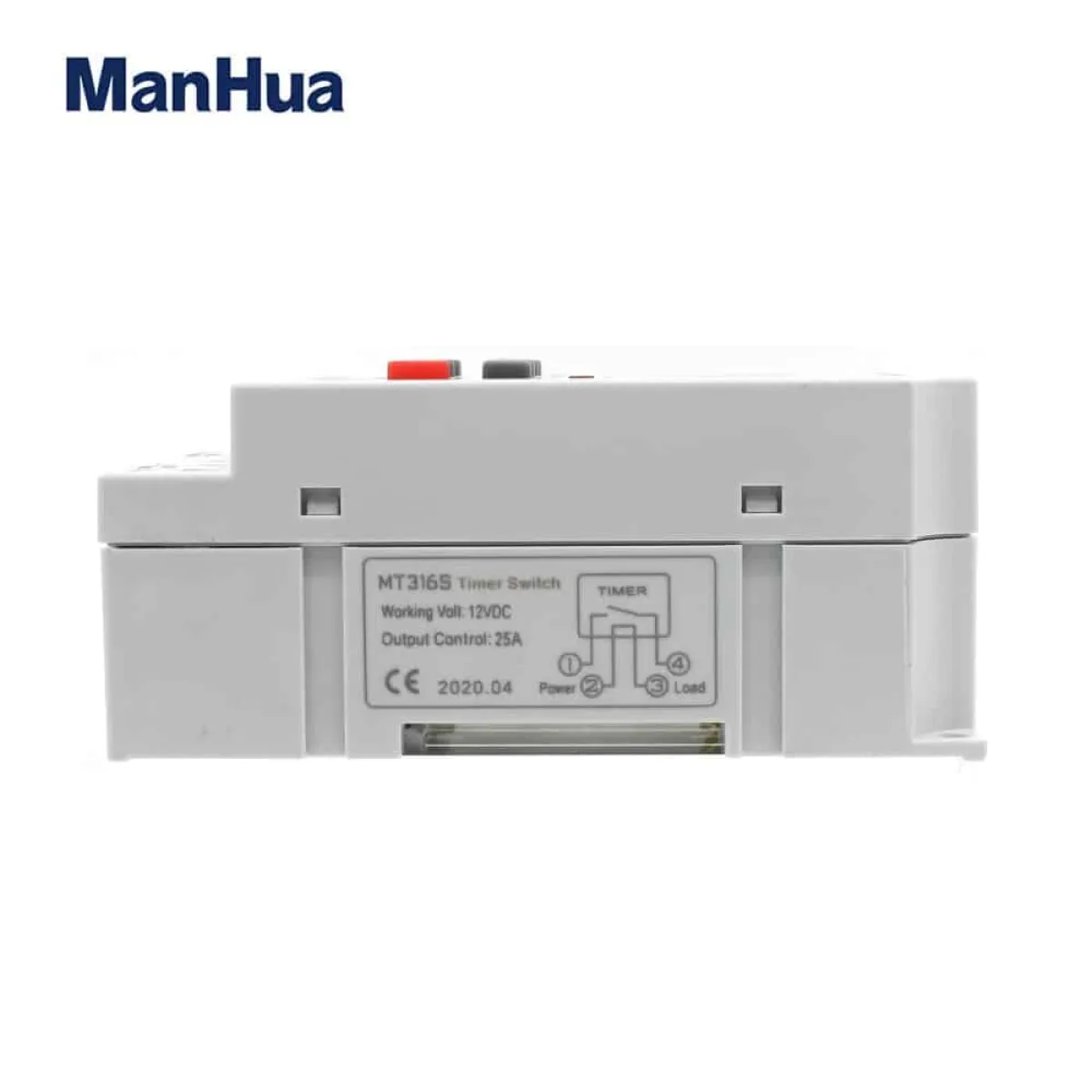 Manhua MT316S 12V DC Timer Switch with seconds | Automate Lighting, Solar, Irrigation, Motors | Daily/Weekly Cycle
