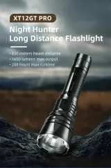 Klarus XT12GT PRO | 1600 Lumens, 850m Beam, USB-C Rechargeable | Tactical, Search & Rescue, Outdoor Flashlight - photo 7