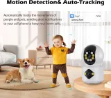 icSee Dual Lens 6MP WiFi Baby Monitor | Color Night Vision - photo 8