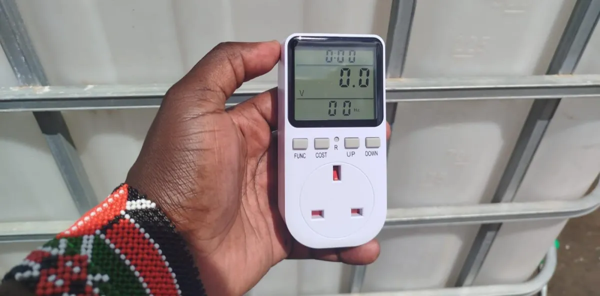 MANHUA TG44NE Energy Meter Socket, 16A watt monitor & cost tracker for electricity usage. Kill A Watt alternative in Nairobi, Kenya.