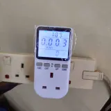 MANHUA TG44ME Energy Meter Plug Socket: 16A, Monitor Energy Usage, Cost Tracker, LCD Display, Kill A Watt Alternative, Power Analyzer - photo 3