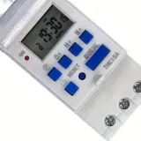 ManHua MT15 Digital Timer Switch - 16A Dual Control Relay for Lights, Bells, Fridges, Security Systems - Weekly/Daily Automation - photo 8