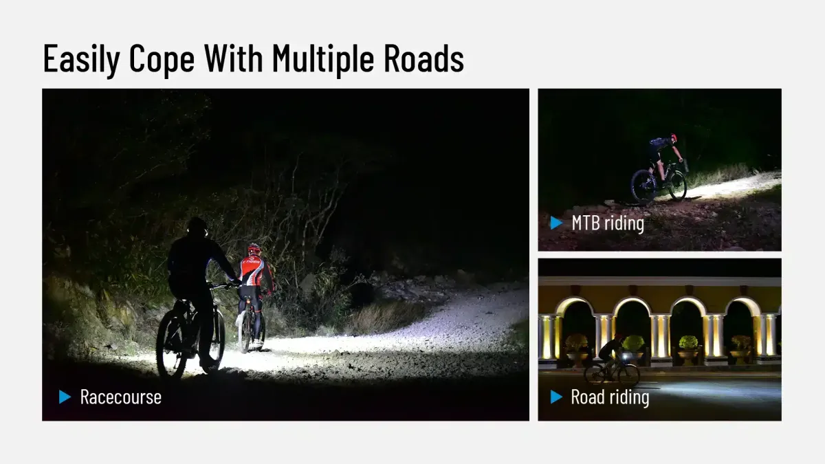 WUBEN B1 Bicycle Light: 3600 Lumens, 179m Beam, IP65 Waterproof, Remote | MTB & Road Cycling in Kenya