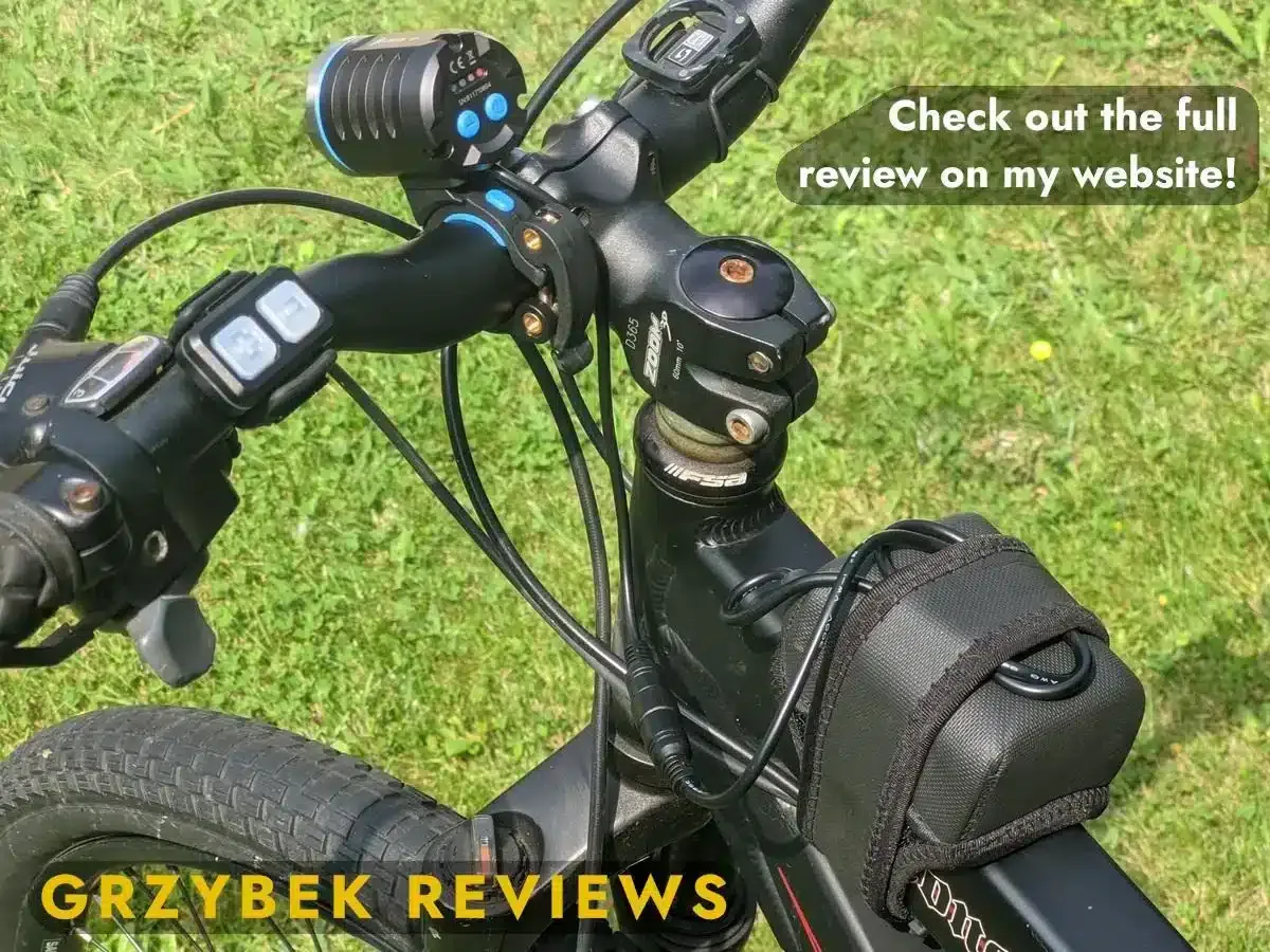 WUBEN B1 Bicycle Light: 3600 Lumens, 179m Beam, IP65 Waterproof, Remote | MTB & Road Cycling in Kenya