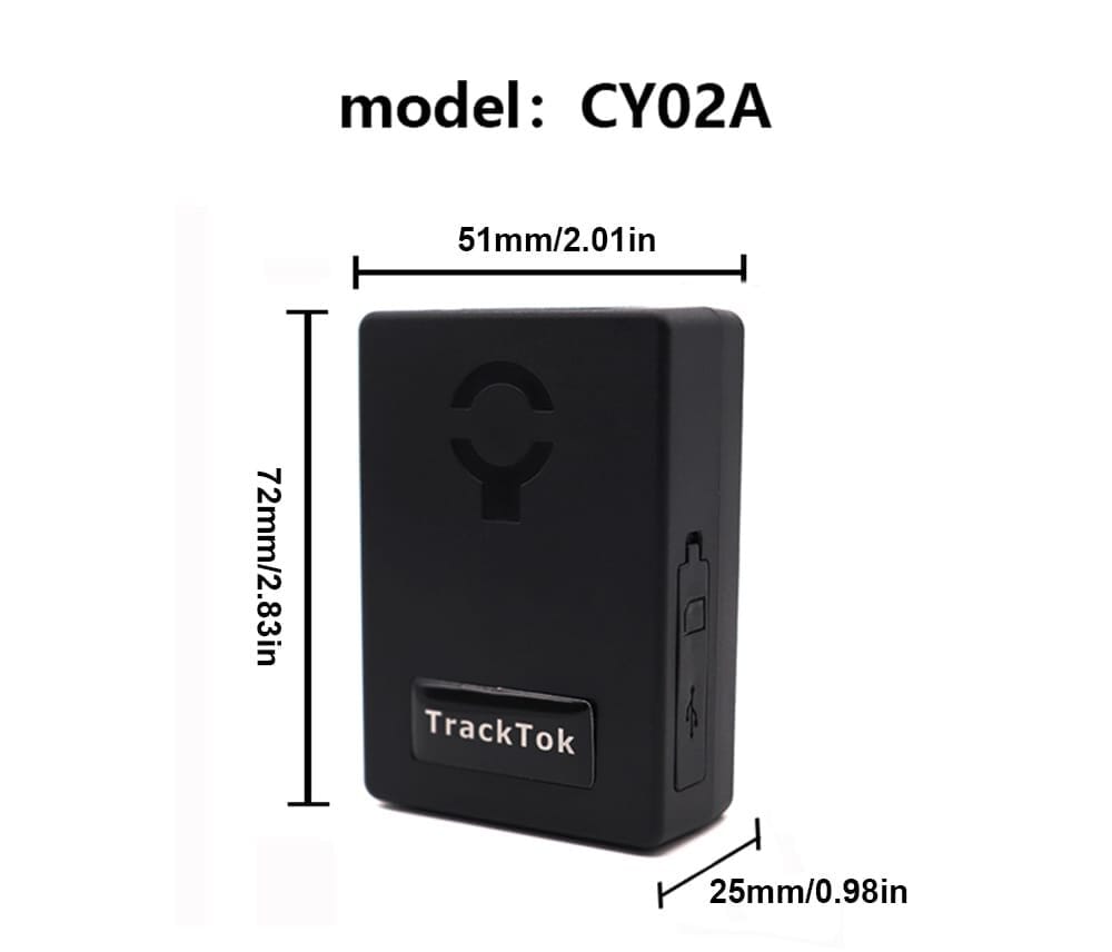 Portable 2G Magnetic GPS Car Tracker | 5000mAh Rechargeable Battery, No Fee, Type-C | Car, Safe, Luggage Tracking in