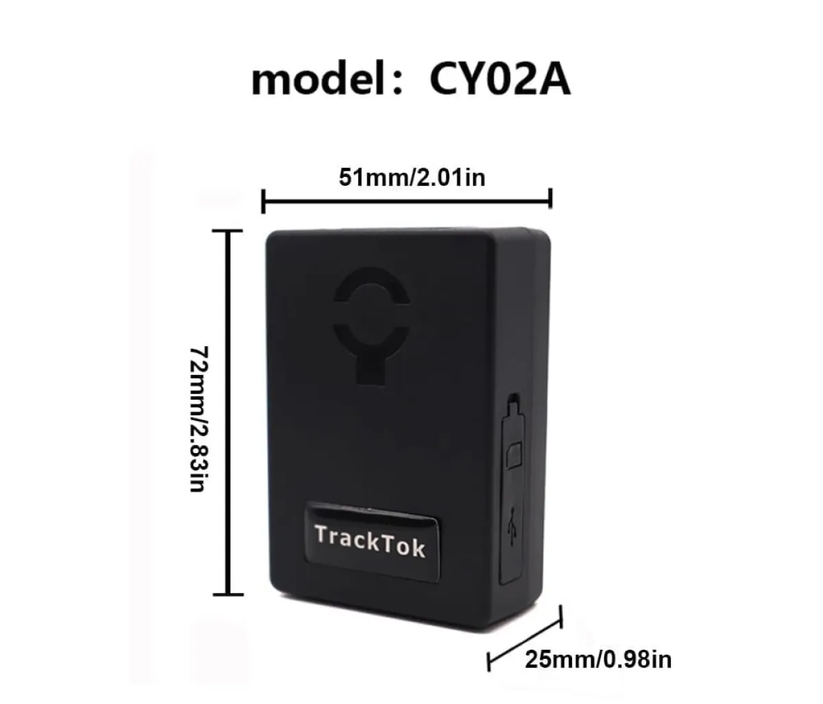 Portable 2G Magnetic GPS Car Tracker, 5000mAh Battery