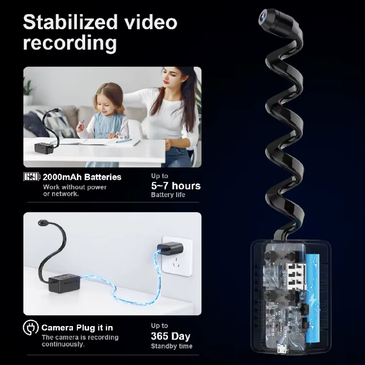 4G Mini Camera: 8-Hr Battery, StarEye App | Covert Surveillance, Nanny Cam, SIM Card Powered in Kenya