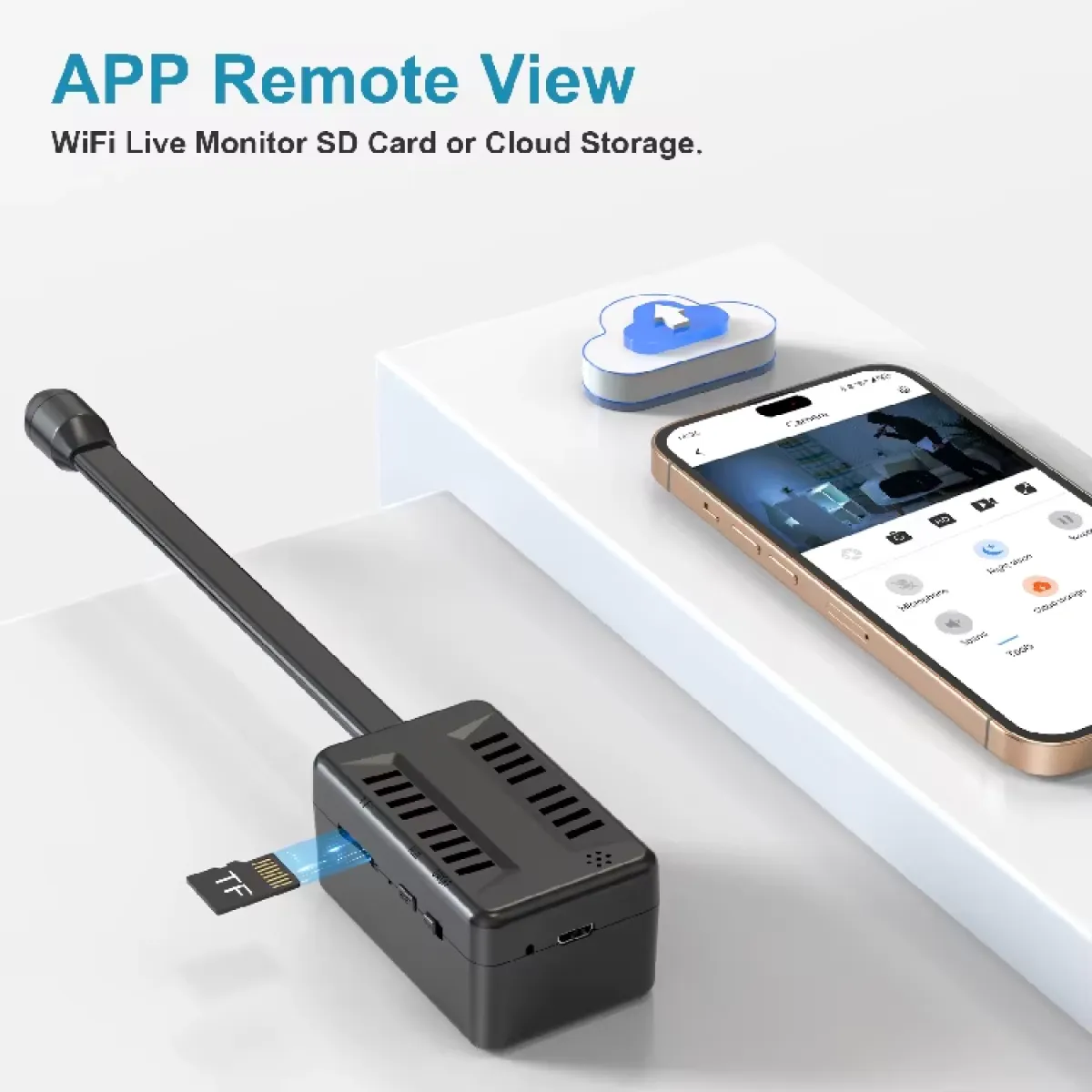 4G Mini Camera: 8-Hr Battery, StarEye App | Covert Surveillance, Nanny Cam, SIM Card Powered in Kenya