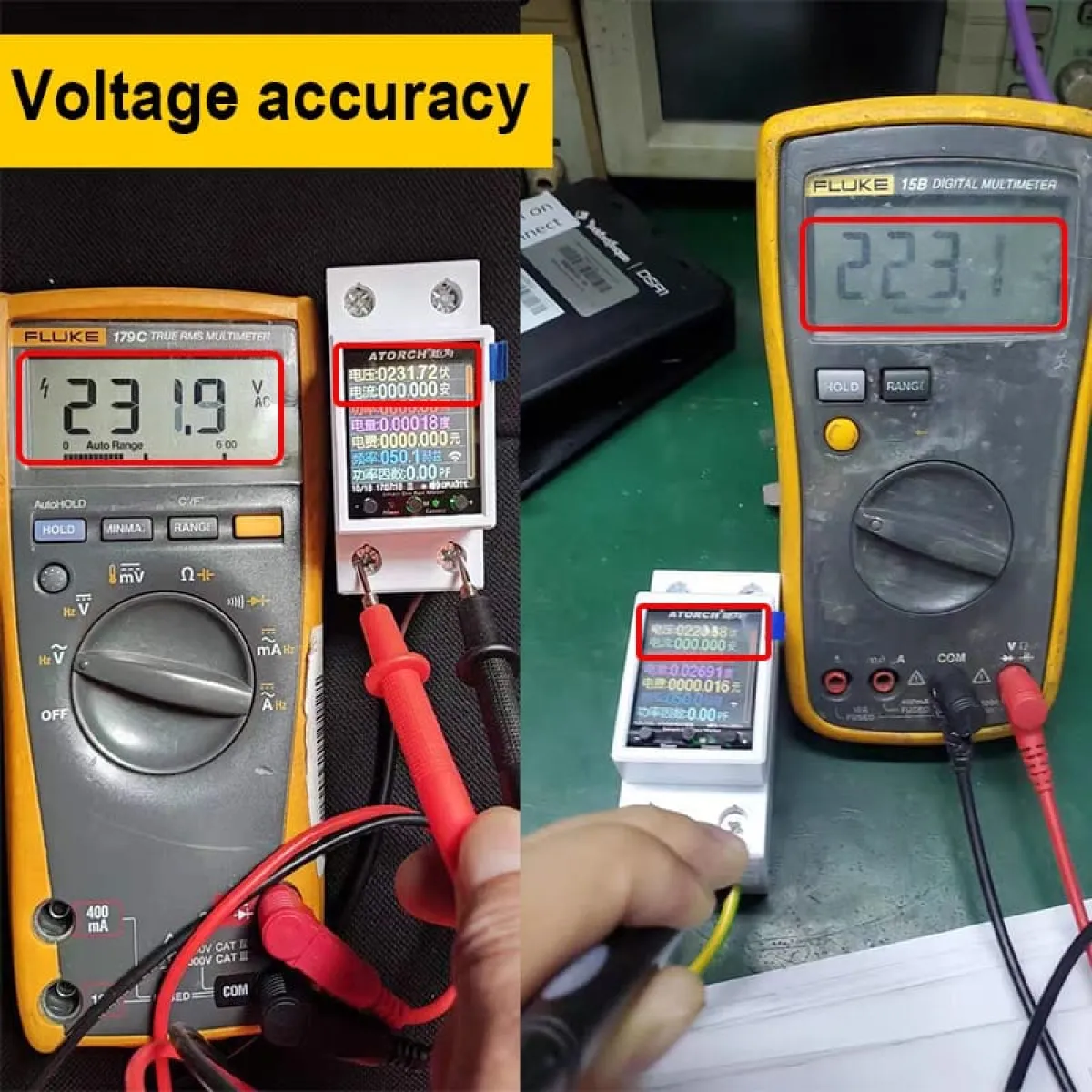 Atorch GR2PWS WiFi Smart Energy Meter | Tuya App | 100A 32kW | Real-time Monitoring & Auto-Off for Rentals & Home