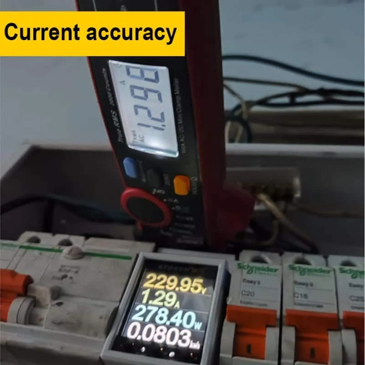 Atorch GR2PWS WiFi Smart Energy Meter | Tuya App | 100A 32kW | Real-time Monitoring & Auto-Off for Rentals & Home