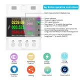 Atorch AT4PW WiFi Smart Energy Meter - 100A | Real-Time Monitor | Smart Life App | 26500W, DIN Rail Mount | Home Automation - photo 3