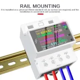 Atorch AT4PW WiFi Smart Energy Meter - 100A | Real-Time Monitor | Smart Life App | 26500W, DIN Rail Mount | Home Automation - photo 7