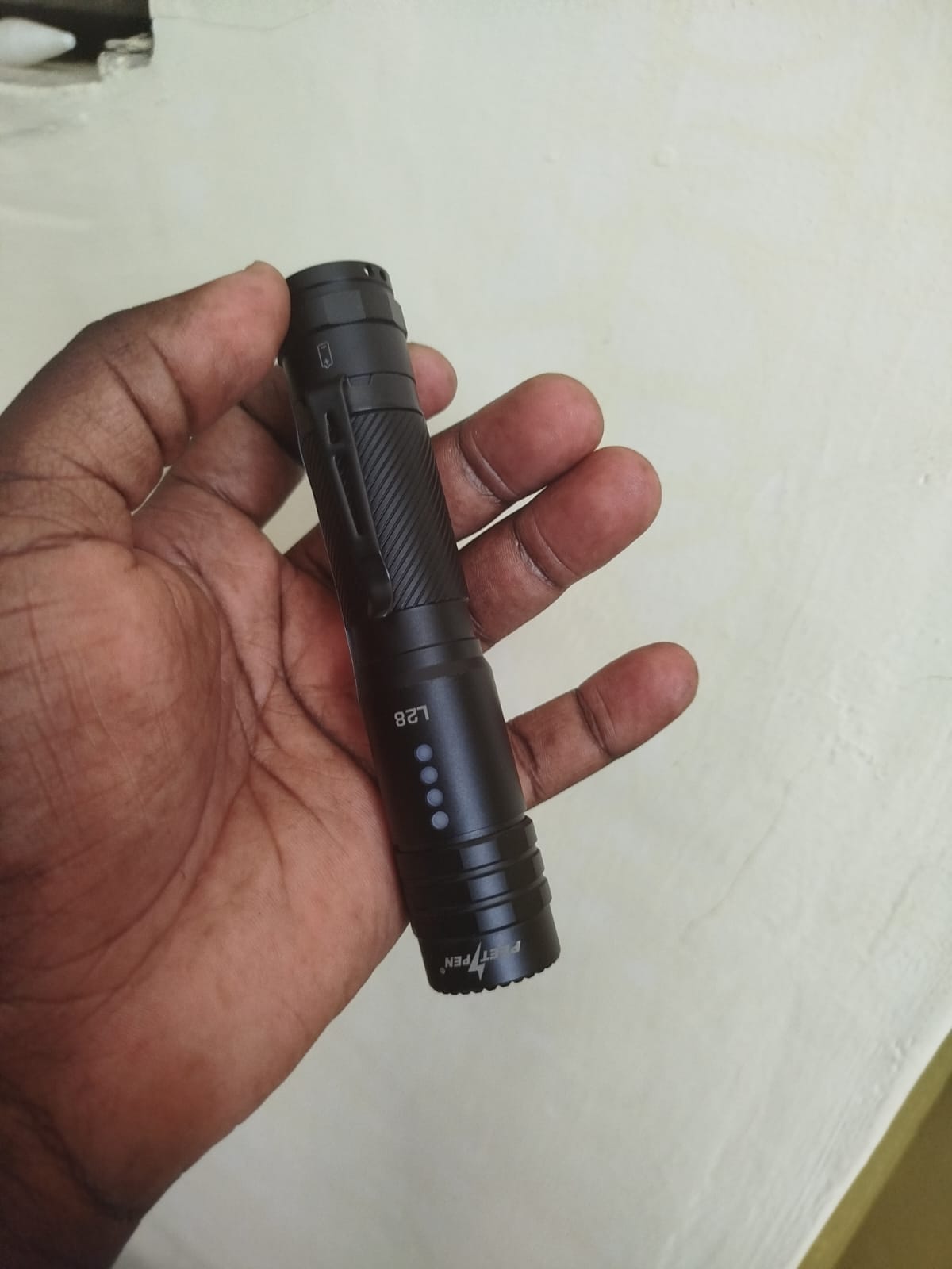 Peetpen L28 Flashlight: 1500lm, 200m Beam, Waterproof, Rechargeable EDC Torch for Camping & Emergencies in Kenya