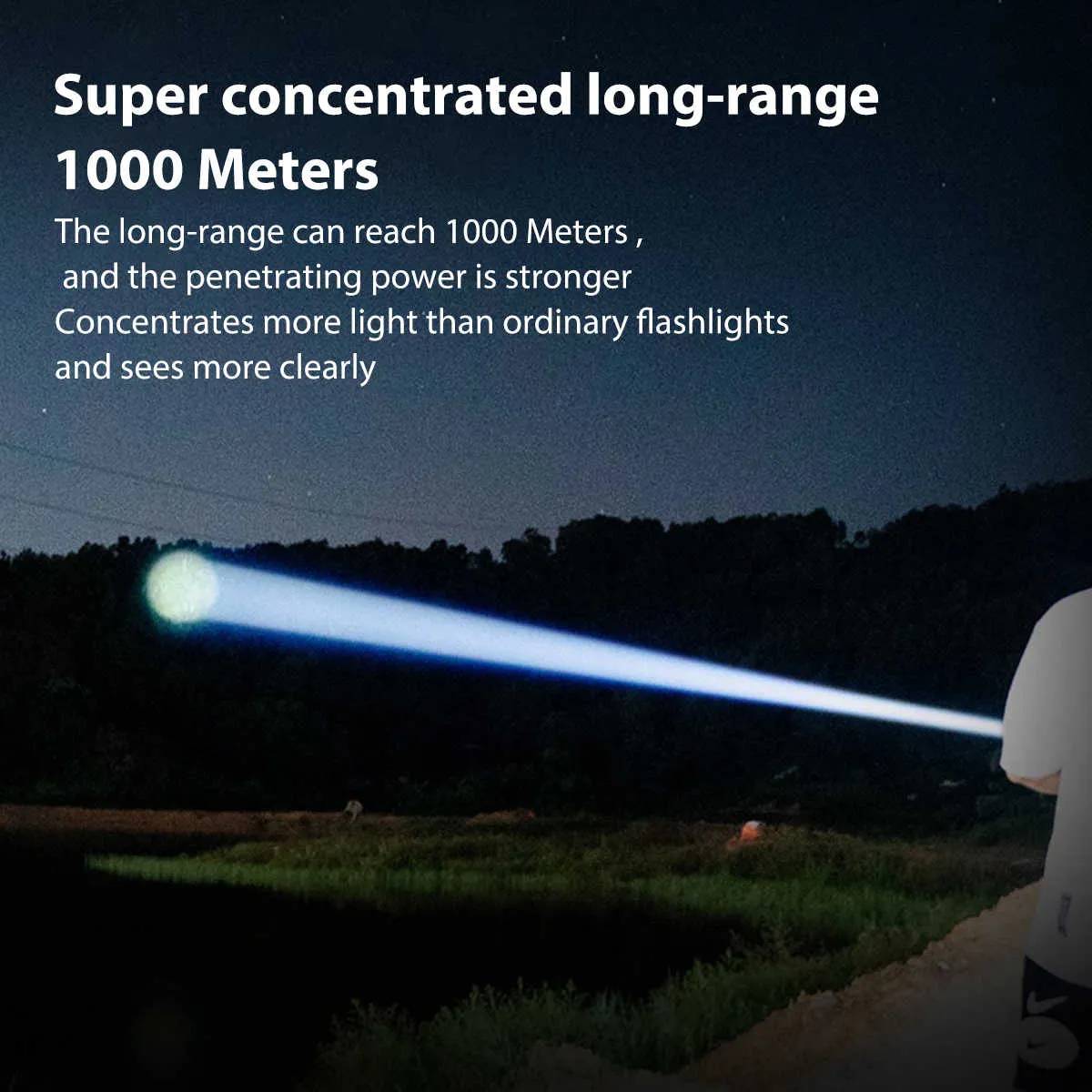 OSRAM 1KM flashlight, modes