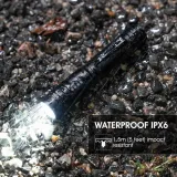 Peetpen L28 Flashlight, 1500 Lumens, 200m Beam, USB Rechargeable - photo 4