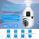 V380 Bulb Camera 5MP WiFi Dual Lens Security Camera - Full HD 1080p, Night Vision, Two-Way Audio, App Control (V380 Pro), E27 Socket, Home/Office Monitoring - photo 6