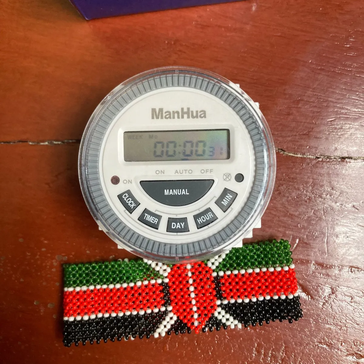 Manhua MT619HPV 12V DC Timer, LCD Programmable, for Solar and Off-Grid