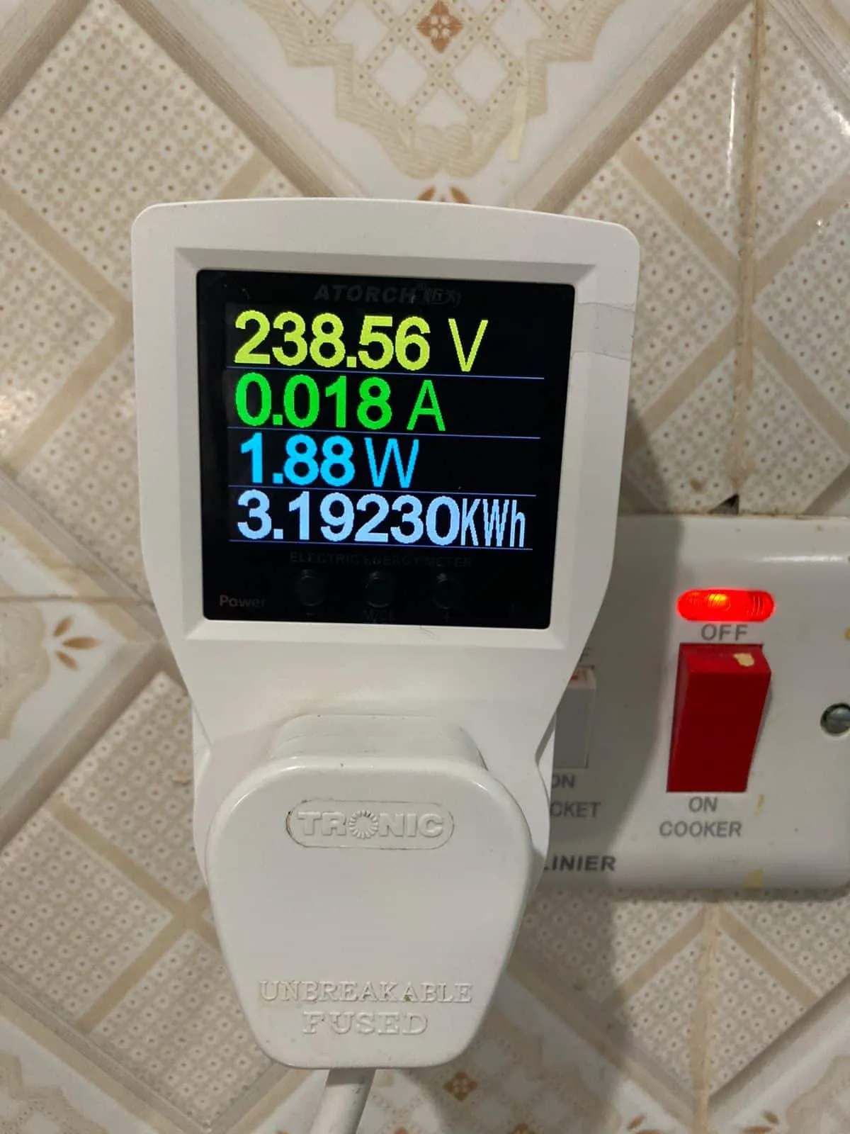 Atorch S1 Smart Plug: 16A WiFi Energy Meter Socket | Monitor & Save Power | Tuya App Control | Surge Protection, | Kill