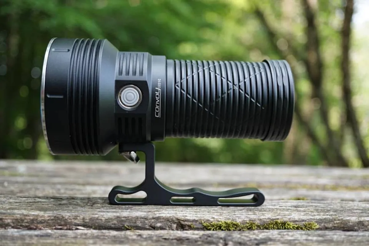 Convoy 3X21C SST40 Flashlight | 15000 Lumens, 900m Beam | Security, Rangers, Outdoor | USB-C Rechargeable | Aluminium