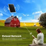 Solar 4G/Wifi SIM card Router | 25600mAh Battery | WiFi Repeater | Outdoor SIM Modem for Camping, Farms, RVs - photo 3
