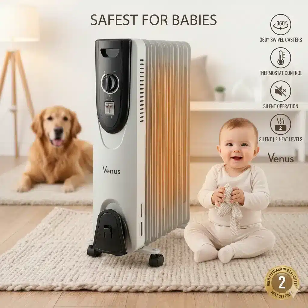 Best Oil-Filled Radiator Heaters in Kenya: Silent, Safe Warmth for Bedrooms & Nurseries