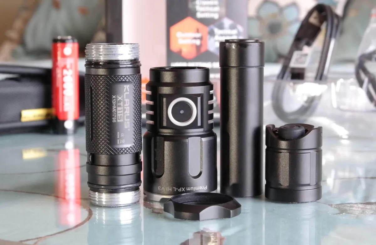 Klarus XT11S: 330m (1082ft) Tactical Flashlight | 1100 Lumens, Waterproof, Rechargeable, Durable | Ideal for Security,