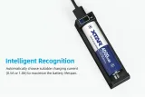 XTAR MC1 Plus – 1 Bay USB Lithium Battery Charger for AA, AA  18650, 21700,  26650 e.t.c - photo 6
