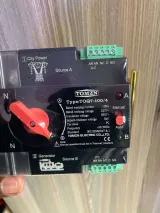 Tomzn TOQ7-100 4P 100A 3 Phase ATS – 220V Automatic & Manual Transfer Switch | <50ms  Generator to KPLC Changeover - photo 6